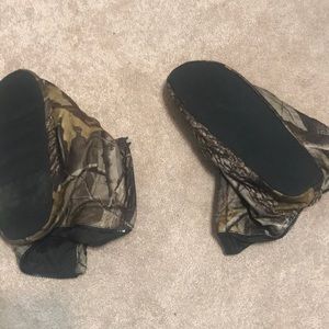 Camouflage boots